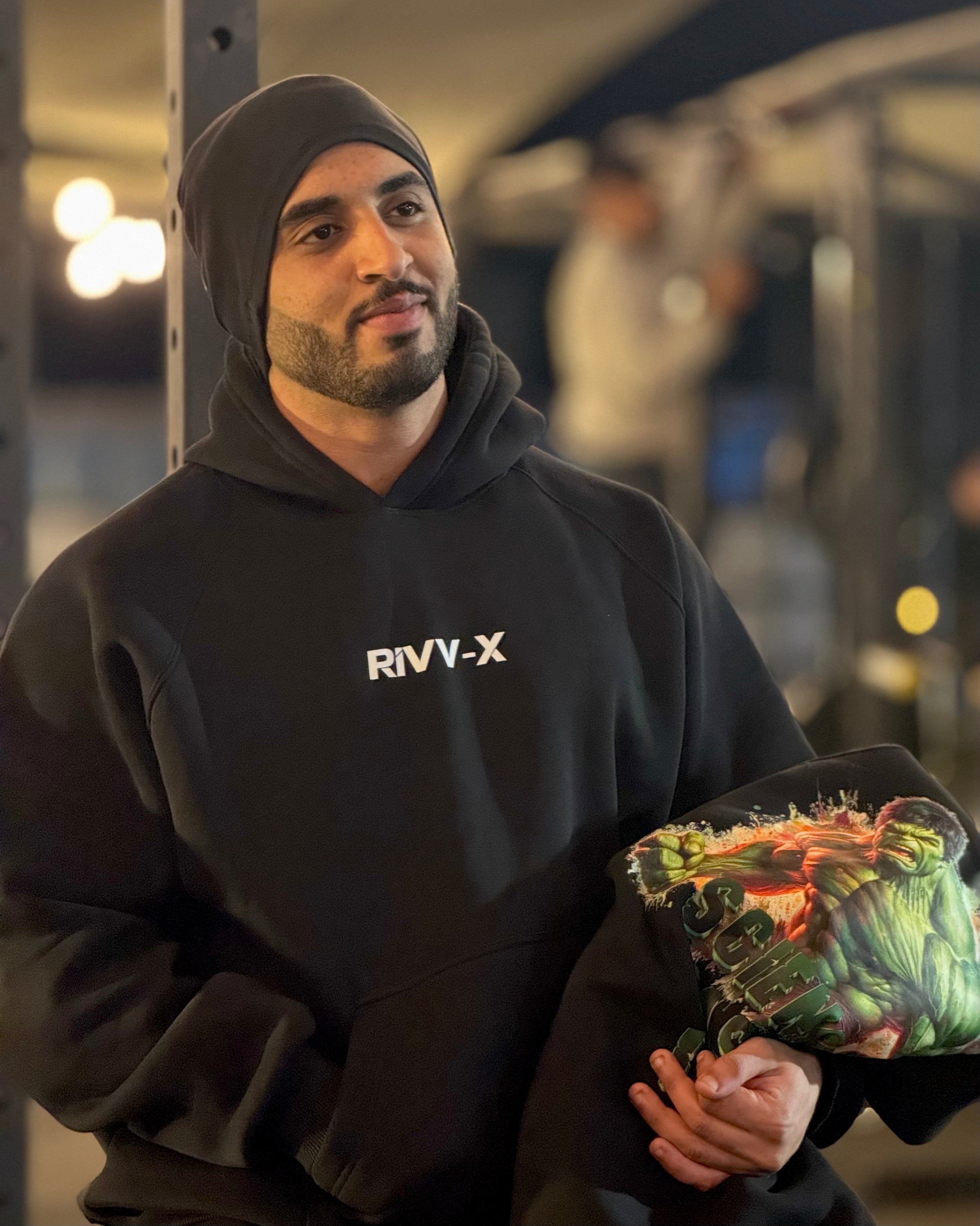 Rivv-X Oversized Hoodie "Science Based Lifter"